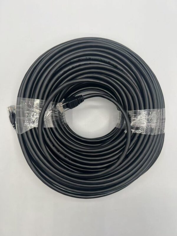 Câble Réseau Ethernet - Elfcam® - Cat7 - 4 Paires Torsadée Blindée - Haut Débit 10 Gbps - 25m