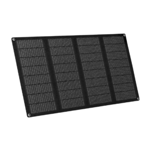 Elfcam - 40W Panneau Solaire Pliable ETFE IP65 avec Sorties DC USB-C USB-A, Chargeur Solaire Portable pour Batterie Externe, Camping, Van, Randonnée et Voyage