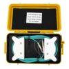 Elfcam® – Caja de cable de lanzamiento de fibra óptica OTDR LC/UPC a LC/UPC OM3 multimodo, herramienta de prueba de fibra óptica OTDR Cable OM2/OM3/OM4/OM5, 300 m