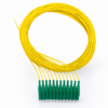 Pigtail de Fibra Óptica Código Amarillo 12 Fibras LC/APC Monomodo sin Funda (Ref:4222)