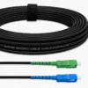 Câble à Fibre Optique en Acier Blindé SC/APC à SC/UPC OS2 Simplex (pour Freebox) (Ref:1385)