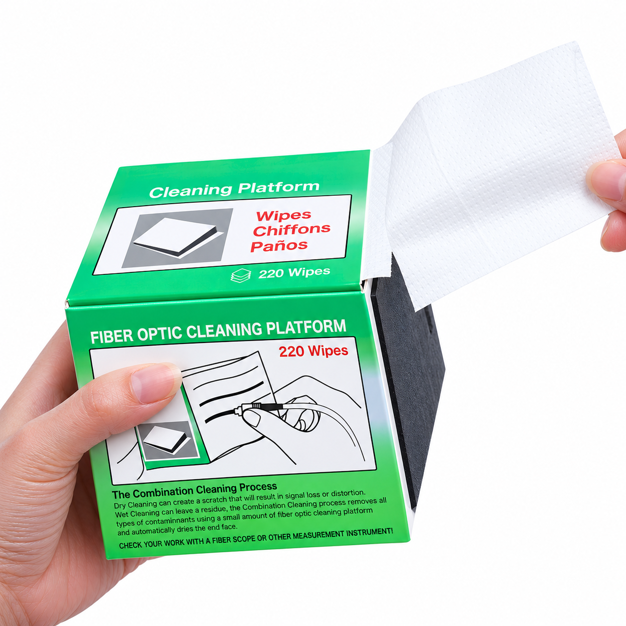 Wipe Paper High Quality Fiber Cleaning platform- 280 Wipes (Ref:2741)