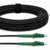 Câble à Fibre Optique en Acier Blinde LC/APC à LC/APC Simplex Monomode LSZH (Ref:3311)