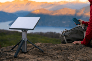 Batterie Portable pour Starlink Mini, 166,5 Wh Alimentation Externe DC 30 V, USB-C PD 65 W, Autonomie jusqu’à 6 Heures