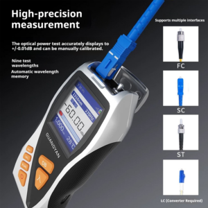 Testeur multimètre de fibre optique Y9 – Localisateur visuel de défauts (VFL) 650 nm / 1310 nm, compteur de puissance opti…