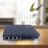 Elfcam® – Gigabit-Ethernet-Switch mit 2 SFP-Ports und 4 10/100/1000 Mbit/s-Ethernet-Ports, nicht verwaltetes Plug & Play, robustes Metall (2 SFP-Ports) (Ref: 13580)
