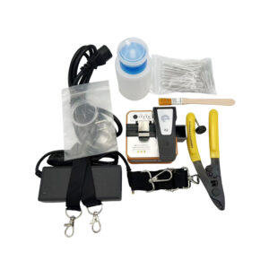 Soudeuse de fibres optiques K7 Pro – Haute précision ≤0,02 dB, écran tactile 5&Prime;, 6 moteurs, batterie 7800 mAh (240 c…