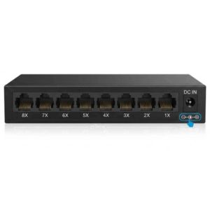 Elfcam - Switch Ethernet Gigabit 8 Ports, Switch RJ45 Gigabit Unmanaged, 8x Gigabit Base-T Ports, Commutateur Réseau Comp...