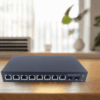 Switch de Fibra Óptica de 10Gb Compatible con Freebox Ultra y Orange Livebox 6, con 2 Puertos 10G SFP+ y 8 Puertos RJ45 2.5 Gigabit Ethernet, Plug & Play No Administrado (2 Puertos 10Gb SFP+ y 8 Puertos 2.5G RJ45)(REF: 16169)