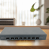 Switch de Fibra Óptica 10Gb Compatible con Freebox Ultra y Orange Livebox, con 8 Puertos 10G SFP+ Plug & Play No Administrado (8 Puertos 10GbE SFP+)(Ref: 16462)