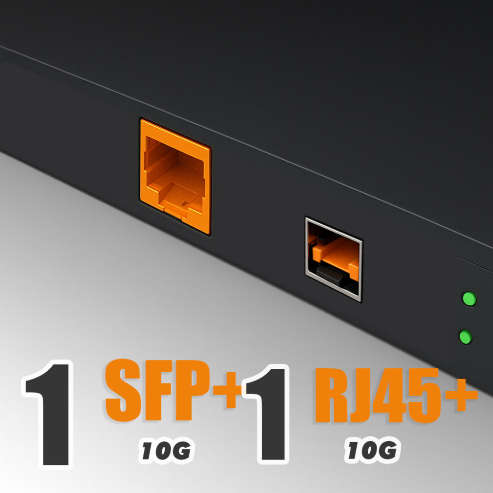 15772 — 1×SFP+ 10G + 1×RJ45 10G