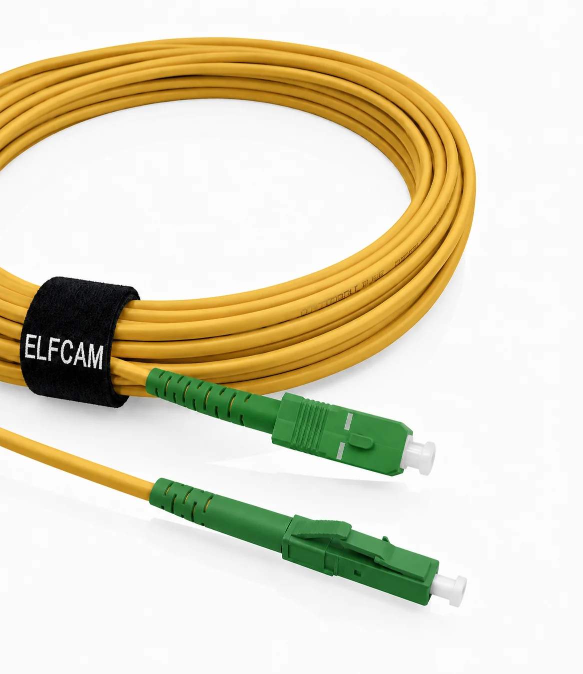 Cavo in fibra ottica simplex da SC/APC a LC/APC OS2 (Rif:2516)