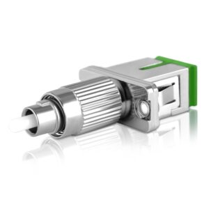 Adaptateur à Fibre Optique Câble Monomode Simplex SC/APC Female à FC/APC Male, Lot de 1