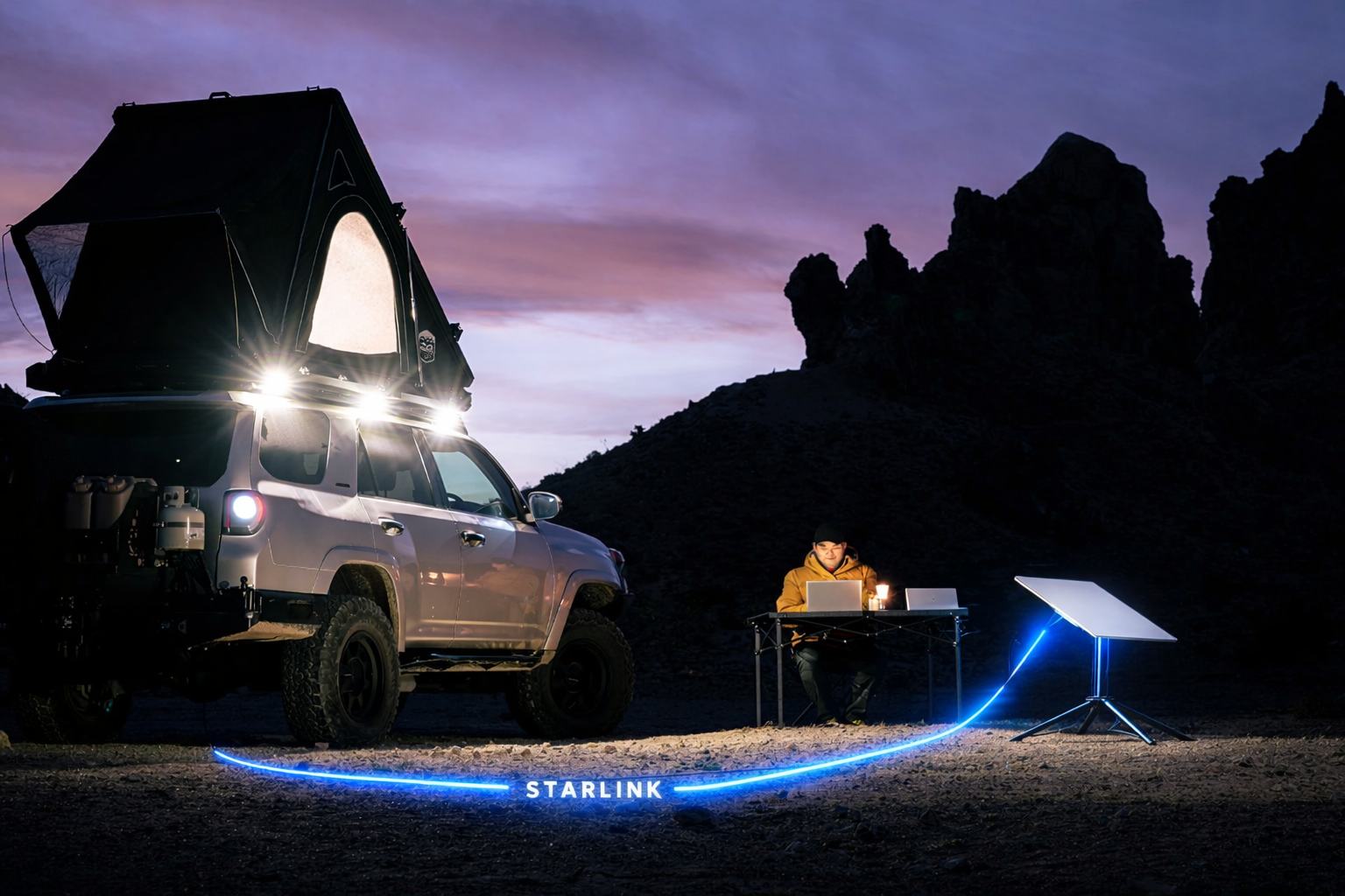 ELFCAM x Starlink - partenariat officiel