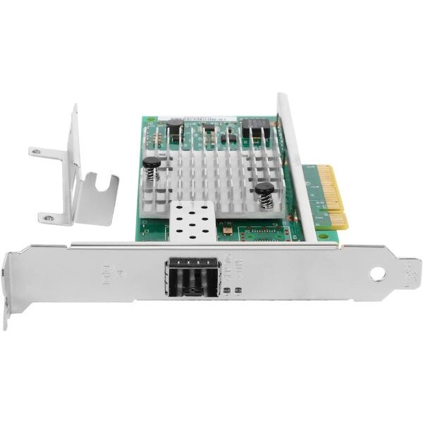 Carte Réseau Ethernet 10G SFP+ 10GbE CNA - Compatible Intel X520-DA1, Contrôleur 82599EN, Windows Server/Linux/VMware