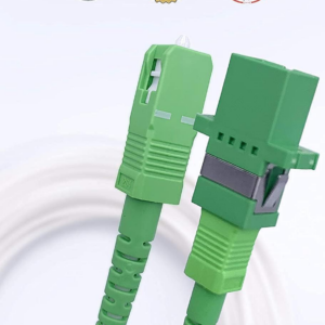 Elfcam® – Câble à Fibre Optique SC/APC à SC/APC Monomode, La Livraison avec Le Coupleur pour Rallonge Fibre Optique,…