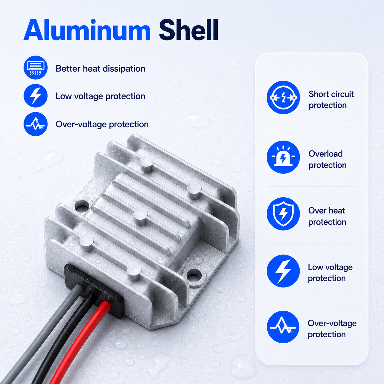 Adattatore 12 V per Starlink Mini, convertitore DC step-up da 12 V a 30 V 3,5 A, cavo di alimentazione intelligente Boost Starlink Mini, batteria esterna per accessori camper, ingresso 9-28 V, connettore DC impermeabile, nessuna caduta di tensione - immagine 4