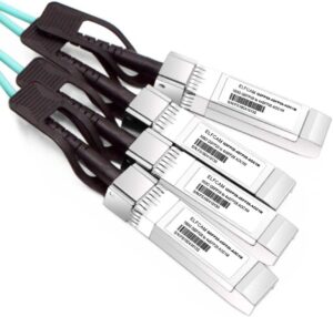 Câble optique actif 100G QSFP28 vers 4x25G SFP28, breakout haute vitesse, compatible avec Arista (Ref: 28309)