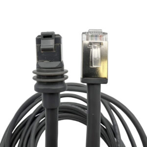 Câble Ethernet Starlink Gen 3 Cat 6 26AWG,D&rsquo;un Côté Le Connecteur StarLink(IP68),de l&rsquo;autre le RJ45 Standard,R…