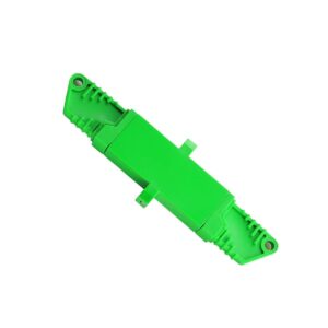 Adaptateur à Fibre Optique Câble Monomode Simplex E2000/APC Female à E2000/APC Female, Lot de 1