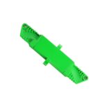 Adaptador de fibra ótica para cabo monomodo simplex E2000/APC fêmea para E2000/APC fêmea, lote de 1