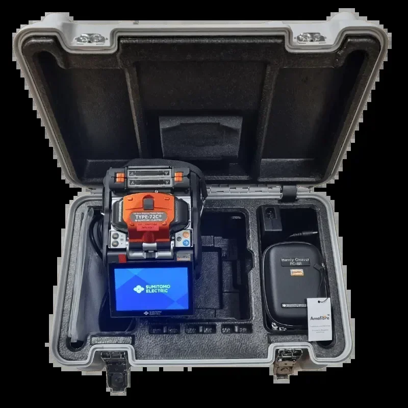 Sumitomo T72- C + Soudeuse Fibre Optique D2 D3 D1 Valise de Rangement + Cliveuse 8rs – Image 2