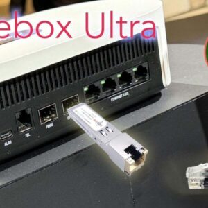 10Gb SFP+ en RJ45 pour Cisco et Freebox Ultra, 10Go SFP+ Module 10Gbase-T-30m avec Cat 6A Câble Réseau