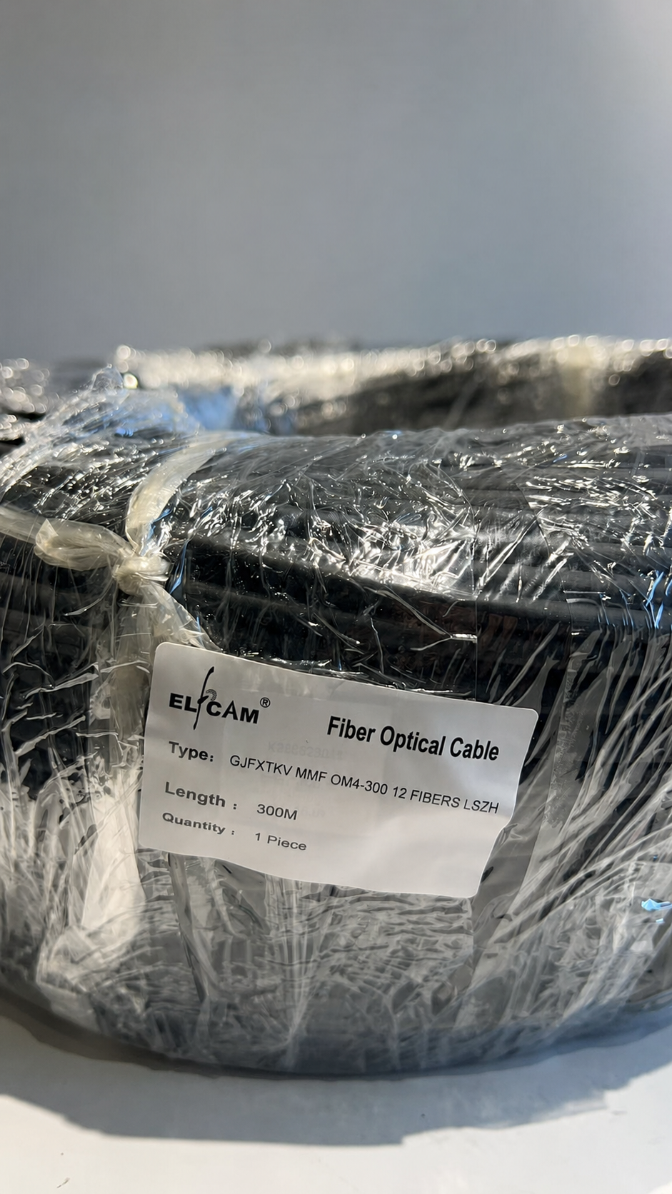 Elfcam® - Cabo de estrutura livre de 250 µm de fibra ótica multimodo OM4 - MV - LSZH – Imagem 2