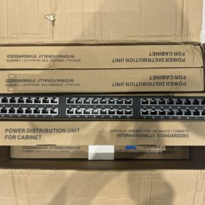 Elfcam – 24/48 Ports Cat6 Patch Panel 1U/2U, 10GBASE-T, Structure 19&Prime; à Montage en Rack, Plaque Acier ≥1,2 mm,…