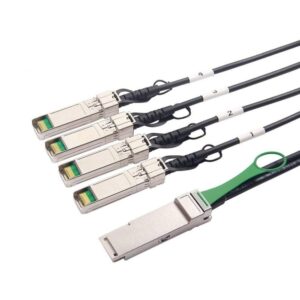 40G QSFP+ à 4 x SFP+ Direct Attach Copper Câble (DAC), Câble Twinax, Passif