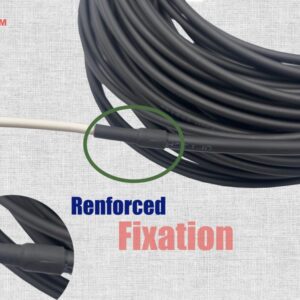 Elfcam® – Câble à fibre optique pour usage extérieur, LC/APC vers LC/APC OS2 Simplex, monomode, diamètre du câble 5,…