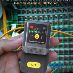 Elfcam – Identificateur de Fibre Optique FTTH,Détecteur de Fibre Active 1310/1490/1550 nm avec Indicateur de Directi…