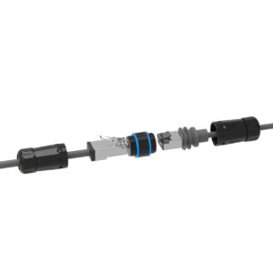 Elfcam – Coupleurs RJ45 Cat 6A Étanches IP68 pour Câbles Starlink Gen 3/Mini – Adaptateur Ethernet Femelle-Femelle p…