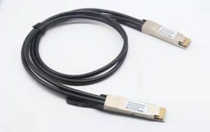 Elfcam – Câble Twinax DAC QSFP28 à QSFP28 100G, Câble Cuivre Passif 100GBASE-CR, Compatible avec Nvidia/Cisco/Dell/I…
