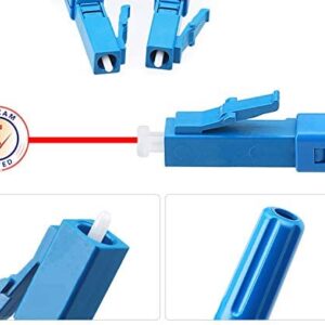 Connecteur Rapide Fibre Optique LC/UPC Monomode Simplex (Ref:2387)