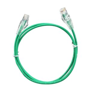 Câble Ethernet Cat 6A, Ultra Slim 10Gbps 28AWG UTP OD3,6mm 500MHz, 10Gb Thin RJ45 Cat6a Patch Cord pour Data Center (Lot20)