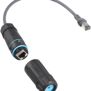 Elfcam – Adaptateurs de Câble Ethernet vers RJ45 Connecteurs pour Starlink Gen 3G /Mini, Coupleur de Réparation d&rs…