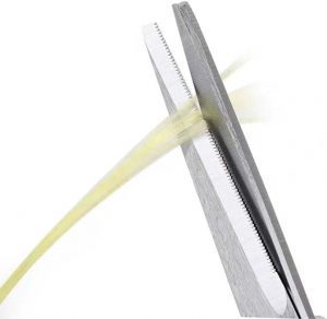 Elfcam – Ciseaux Kevlar pour Fibre Optique, Lame Spécialement Micro-crantée Conçue pour Couper les Câbles Optiques e…