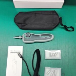 Microscope de Fibre Optique Portable, 3µm Haute Résolution pour les Connecteurs APC/UPC Mâles et Femelles et Modules Optiq…