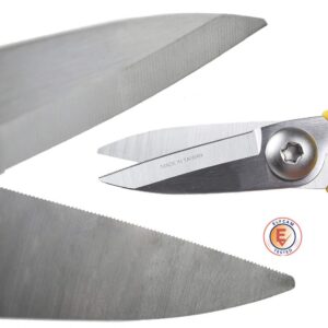 Elfcam® – Ciseaux Fibre Optique Kevlar pour Techniciens – Outil Professionnel Multifonction Coupe Câbles Soupl…