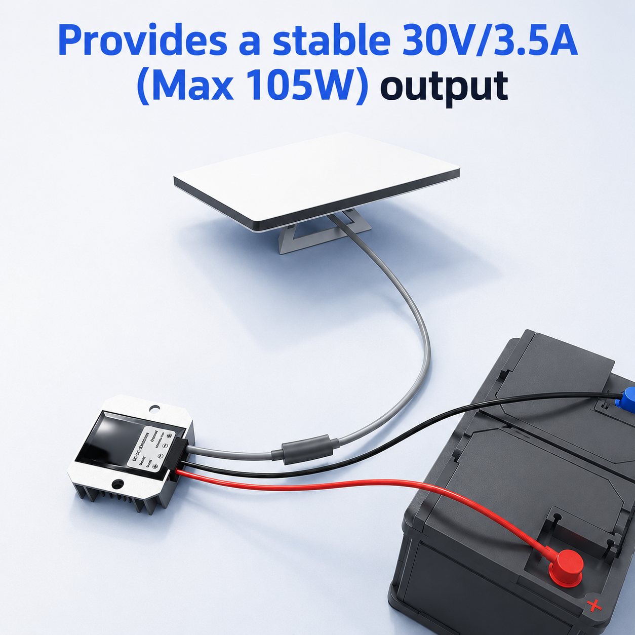 Adattatore 12 V per Starlink Mini, convertitore DC step-up da 12 V a 30 V 3,5 A, cavo di alimentazione intelligente Boost Starlink Mini, batteria esterna per accessori camper, ingresso 9-28 V, connettore DC impermeabile, nessuna caduta di tensione - immagine 7