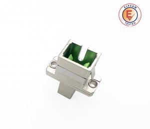 Elfcam® – Adaptateur/Coupleur pour Câble Fibre Optique SC/APC Femelle à LC/APC Femelle Monomode Simplex 9/125μm (Lot…