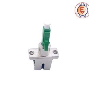 Elfcam® – Adaptateur à Fibre Optique Câble Monomode Simplex SC/APC Femelle à LC/APC Mâle, Lot de 1(REF:13846)