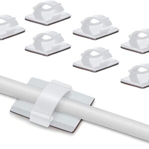 Elfcam® – Clips de Câble Adhésif Réglable pour Gestion de Câble à Fibre Optique (Ref:579)