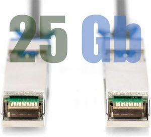 Elfcam® – Câble Fibre Optique 25Gbit/s OM3 SFP28 à SFP28 AOC Câble(REF:13657)