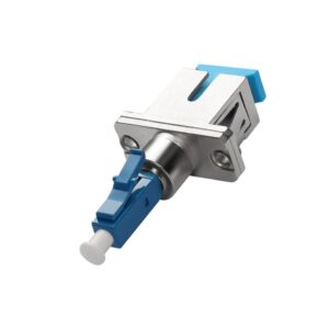 Elfcam – Adaptateur à Fibre Optique Câble Monomode Simplex SC/UPC Female à LC/UPC Male (Ref: 22528)