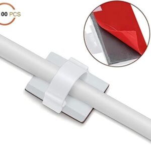 Elfcam® – Clips de Câble Adhésif Réglable pour Gestion de Câble à Fibre Optique (Ref:579)