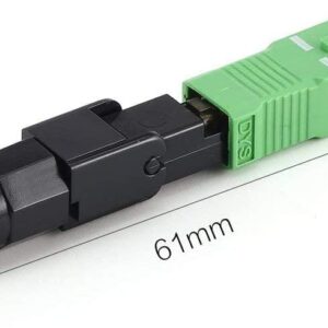 Connecteur Rapide Fibre Optique SC/APC Monomode Simplex (Ref:2395)