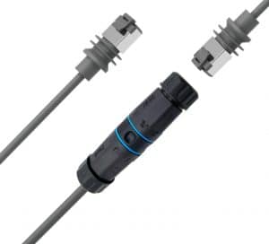 Elfcam – Coupleurs RJ45 Cat 6A Étanches IP68 pour Câbles Starlink Gen 3/Mini – Adaptateur Ethernet Femelle-Femelle p…