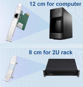 10Gb Carte Réseau PCIe en RJ45 Compatible avec Freebox Ultra et Orange Livebox 6, 10Go PCI Express x8 LAN Adapter pour Win…